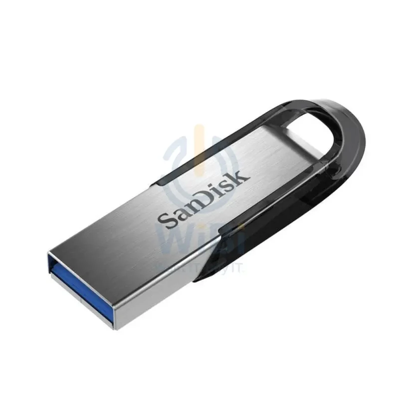 SanDisk Ultra Flair Flash Drive - 512GB / Up to 150 MB/s / USB 3.0 / Black and Silver