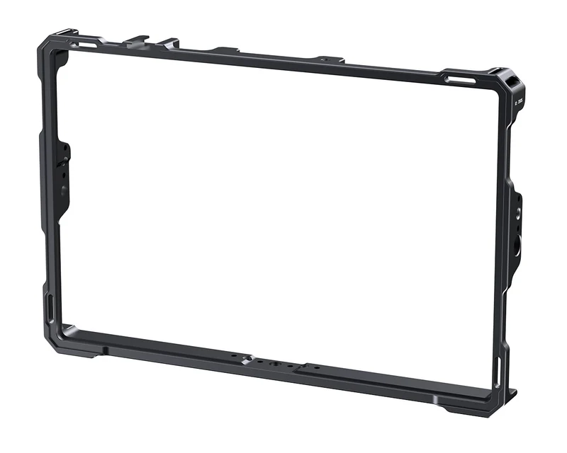 FEELWORLD Kameramonitor-Käfig-Kit für S10 Feldmonitor mit mehreren Erweiterungsschnittstellen und Sonnenblende, Vollaluminiumlegierung, 2005