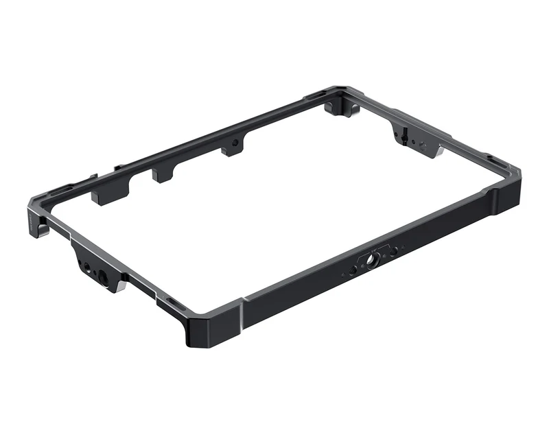 FEELWORLD Kameramonitor-Käfig-Kit für S10 Feldmonitor mit mehreren Erweiterungsschnittstellen und Sonnenblende, Vollaluminiumlegierung, 2005