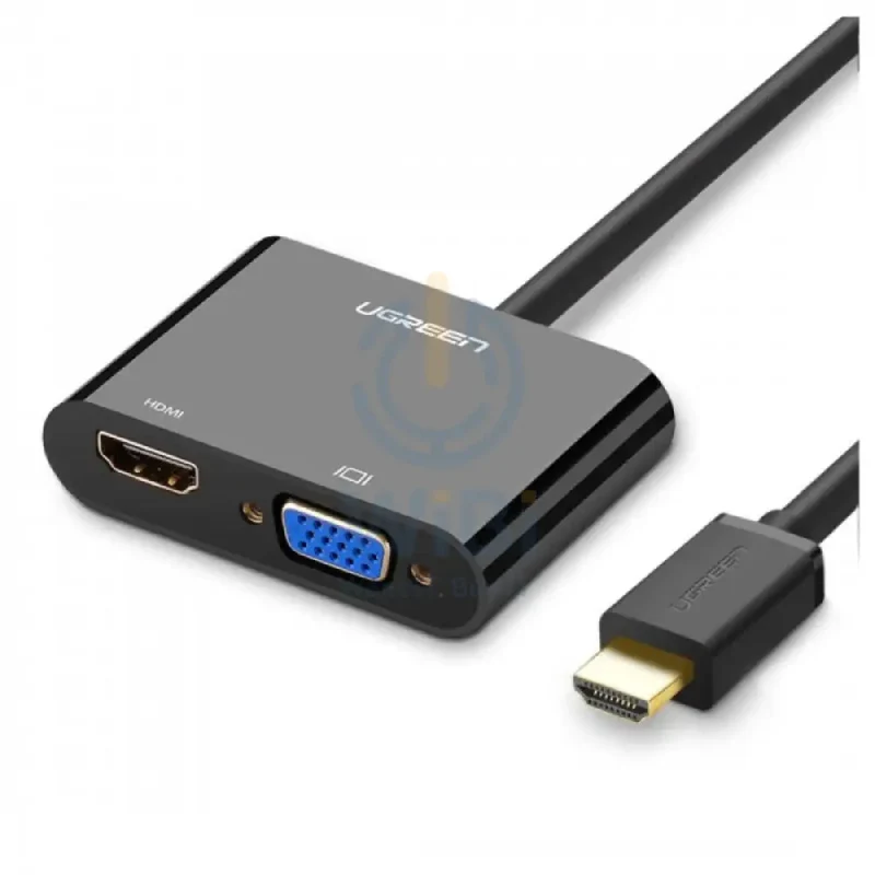 محول من HDMI إلى VGA مع HDMI من يوجرين