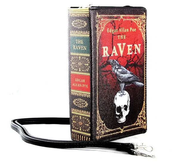 The Raven Book Handbag Purse