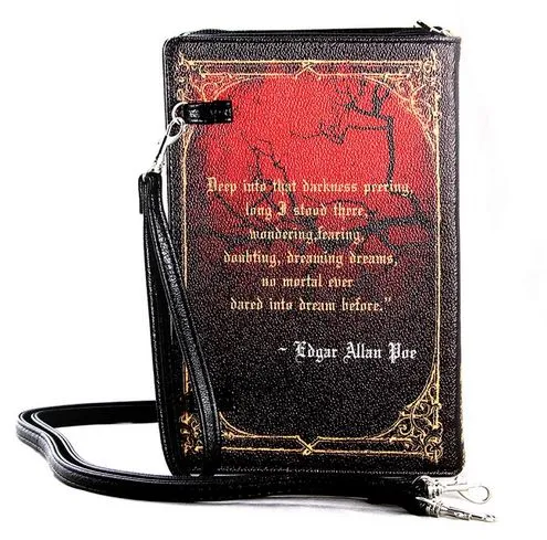 The Raven Book Handbag Purse