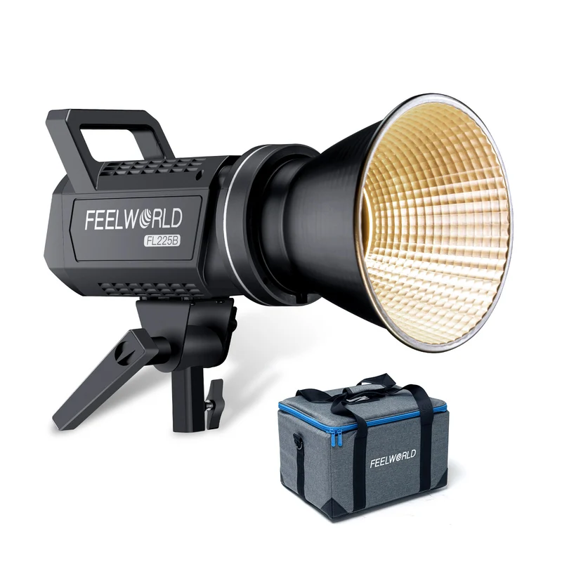 FEELWORLD FL225B 225W Videostudioleuchte mit 2700K~6500K zweifarbiger Dauerbeleuchtung