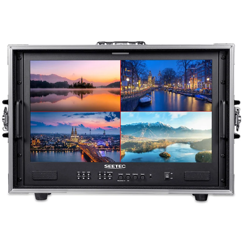 SEETEC ATEM215S-CO 21.5 Zoll 1920x1080 Carry On Director Monitor LUT Waveform HDMI 4 SDI In Out