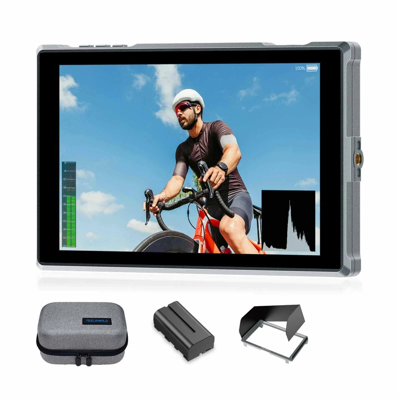 FEELWORLD FW759 PRO 7 Zoll 400nit HD Touchscreen Field DSLR Kameramonitor 4K HDMI 1280x800 IPS