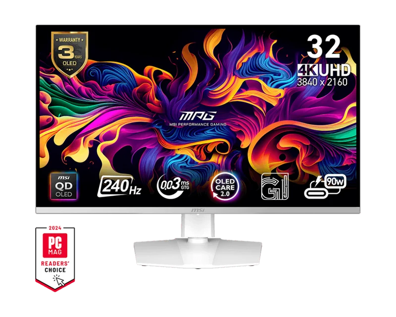 MSI CB MPG 321URXW QD-OLED | MSI Gaming Monitor
