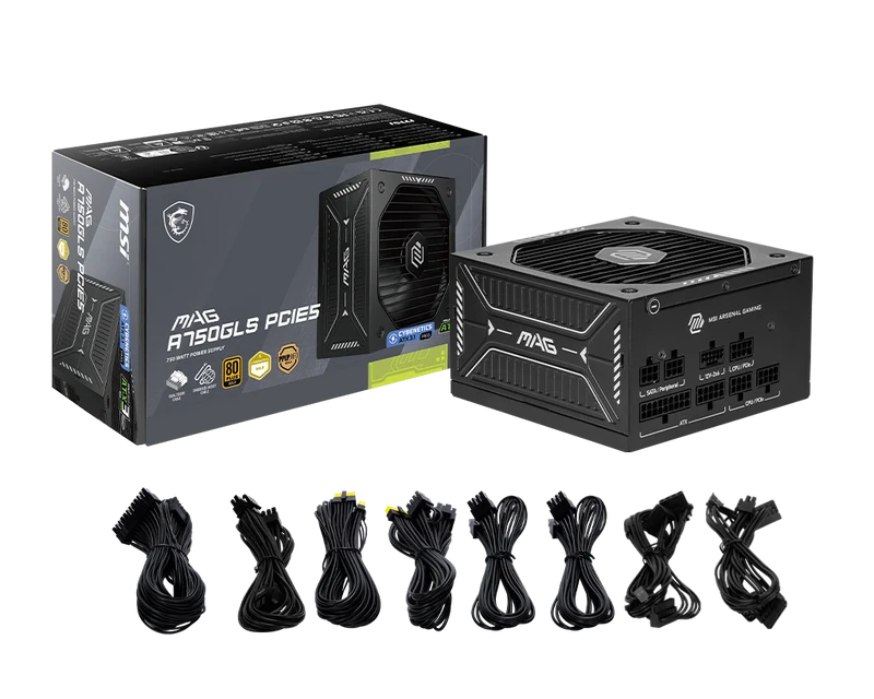 MSI Desktop PC Netzteil MAG A750GLS PCIE5