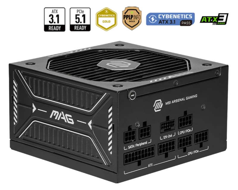MSI Desktop PC Netzteil MAG A750GLS PCIE5