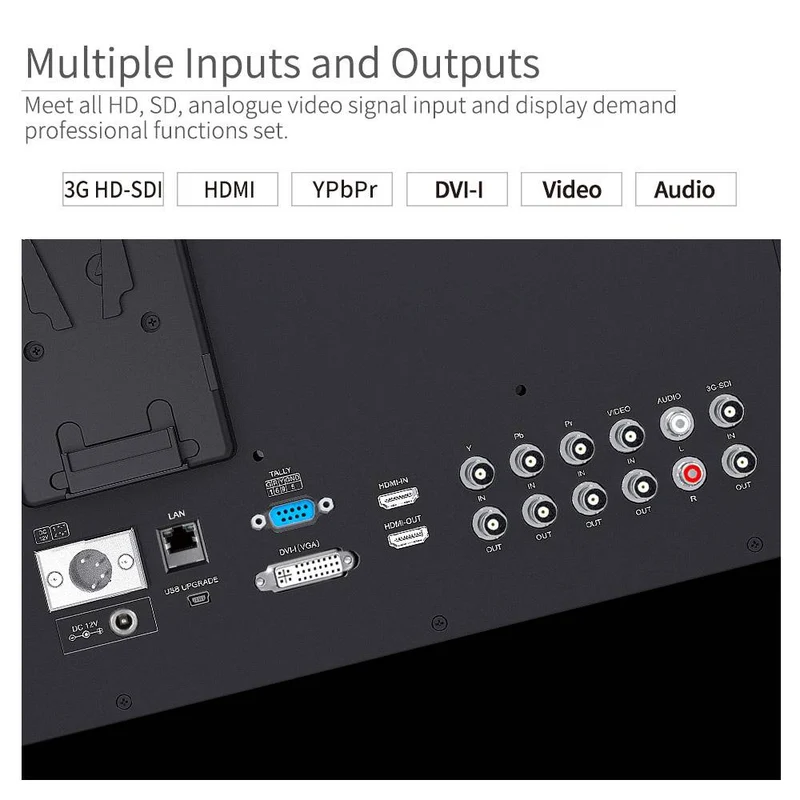 SEETEC P173-9HSD-CO 17.3 Zoll 1920x1080 Broadcast Director Monitor Carry on mit SDI HDMI In Out