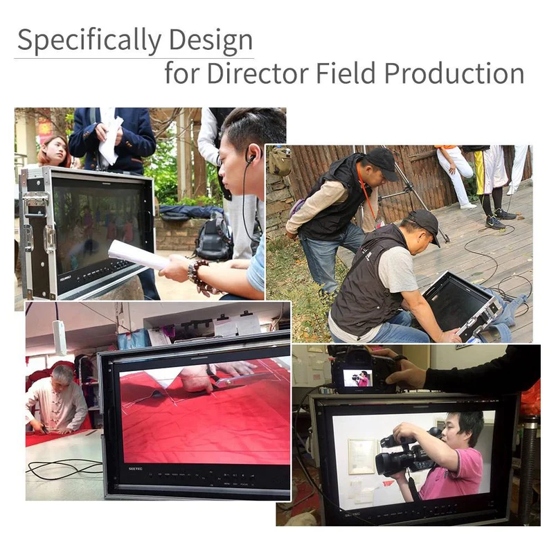 SEETEC P173-9HSD-CO 17.3 Zoll 1920x1080 Broadcast Director Monitor Carry on mit SDI HDMI In Out