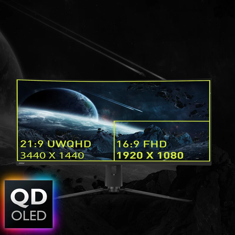 MAG 341CQP QD-OLED | MSI Gaming Monitor