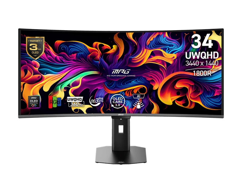 MSI CB MPG 341CQR QD-OLED X36 | MSI Gaming Monitor