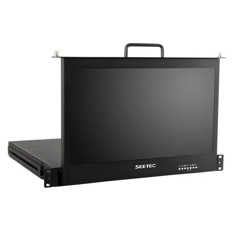 SEETEC SC173-HD-56 17.3-Zoll-Monitor mit 1HE, herausziehbar, Rackmontage, HDMI-Eingang, Full HD, 1920 x 1080