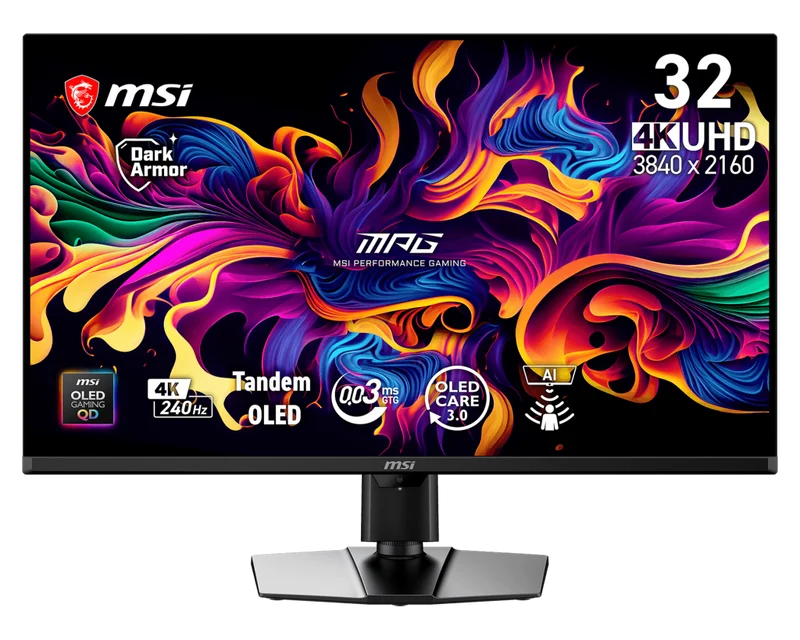 MPG 322UR QD-OLED X24 | MSI Gaming Monitor