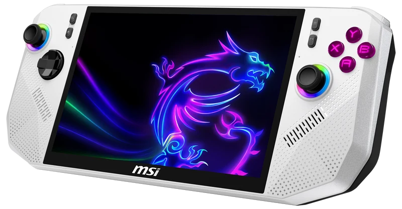 MSI Handheld PC Claw A8 BZ2EM-036 Polar Tempest