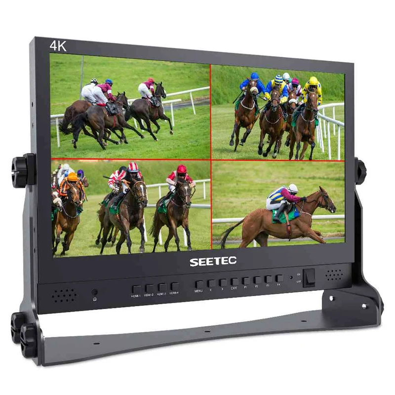 SEETEC ATEM156 15.6-Zoll-Live-Streaming-Broadcast-Monitor mit 4 HDMI-Eingängen