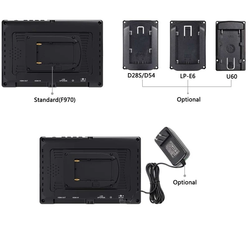 Feelworld 12 V 1.5 A Netzteil für Kamera-Monitor, europäischer Standard