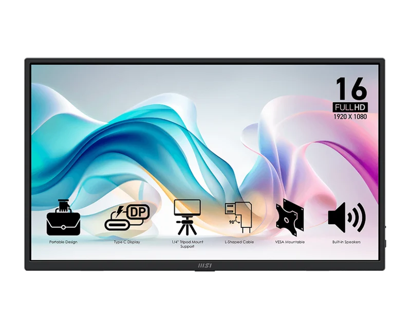 PRO MP165 E6 | MSI PRO Portable Monitor