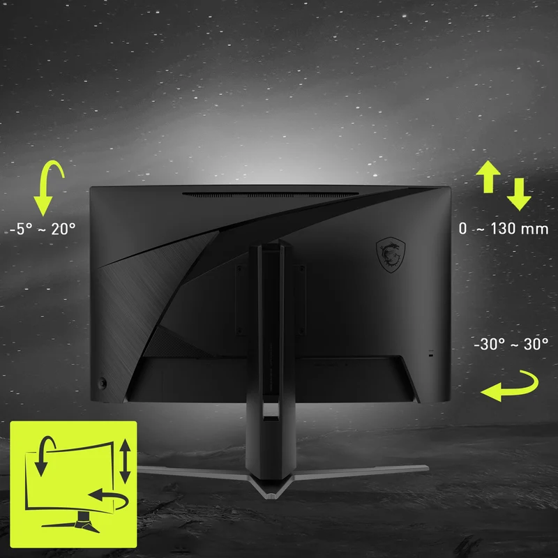 MSI CB MAG 27CQ6PF | MSI Gaming Monitor
