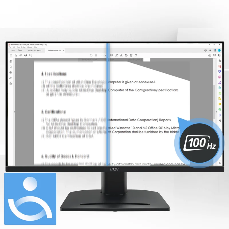 MSI CB PRO MP275QPG | MSI Pro Monitor