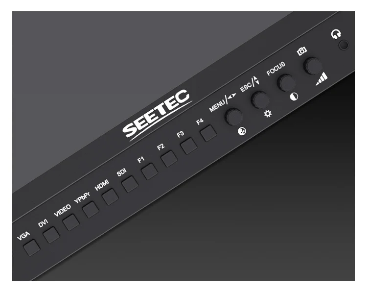 SEETEC P238-9HSD-CO 23.8 Zoll tragbarer Broadcast-Monitor IPS Full HD 1920 x 1080 3G-SDI 4K HDMI