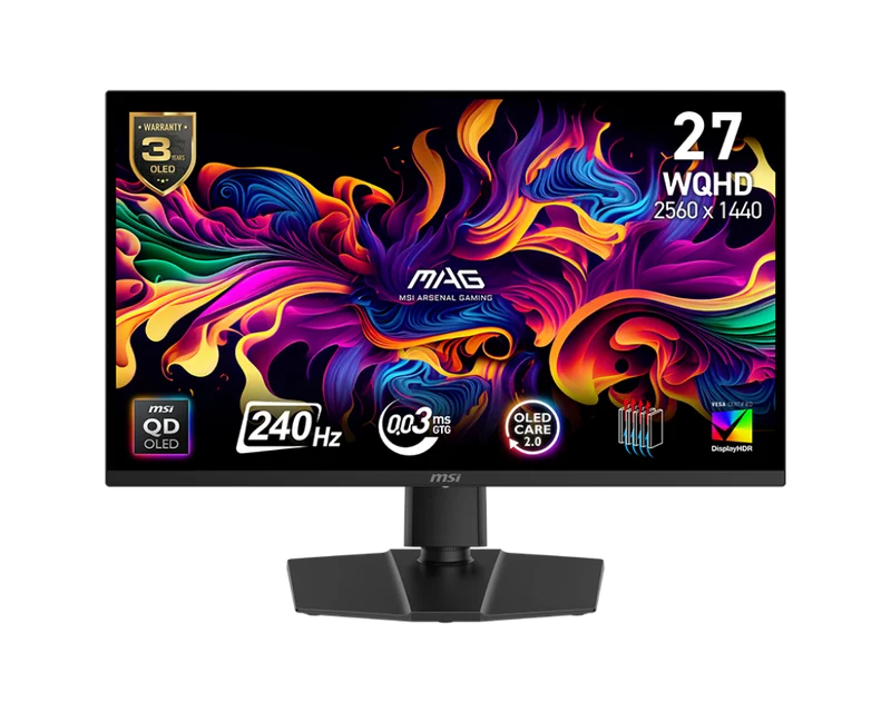 MSI CB MAG 271QP QD-OLED X24 | MSI Gaming Monitor