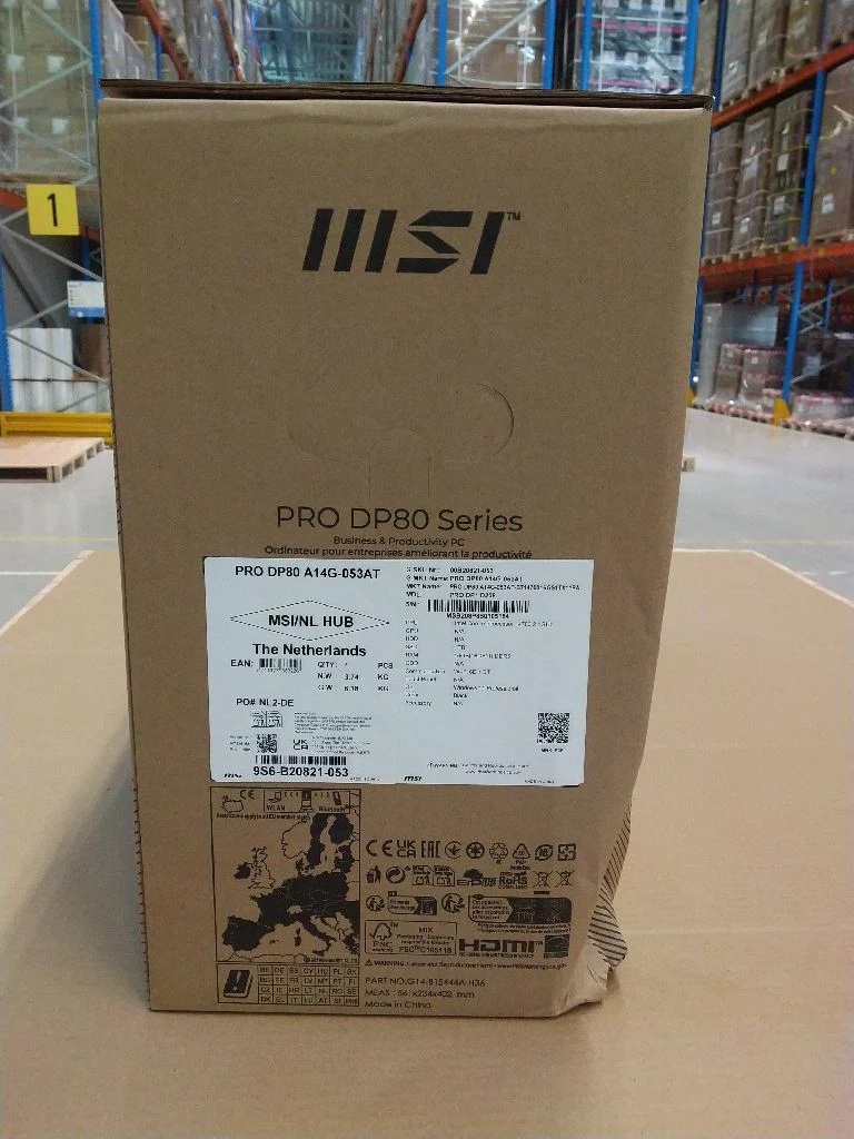 PRO DP80 A14G-053AT | MSI Pro Desktop PC ****Verpackung leicht beschädigt****