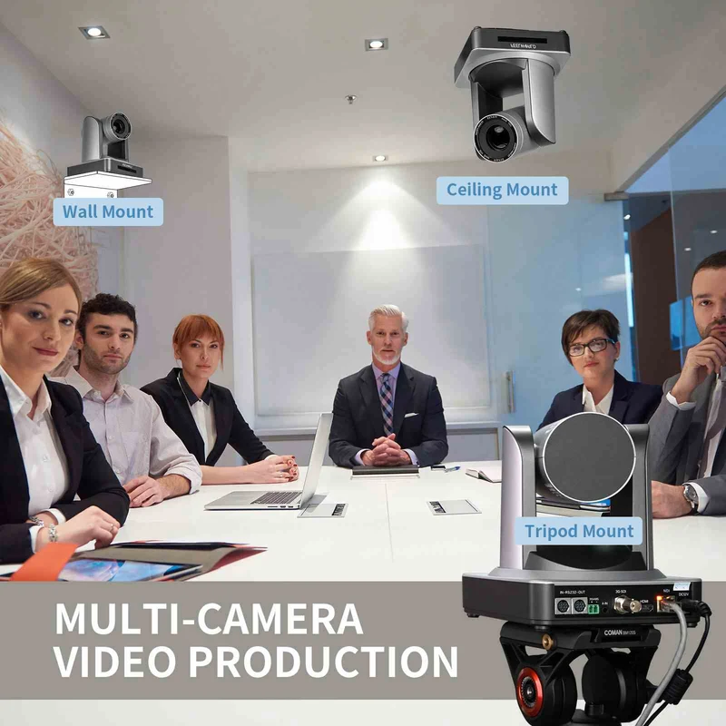 FEELWORLD POE20X Simultane 3G-SDI HDMI IP Live Streaming PTZ Kamera mit 20X Zoom PoE unterstützt