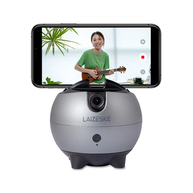 LAIZESKE LA8 Smart Robot Kameramann 360 Rotation Auto Tracking Handyhalter AI Gestenerkennung