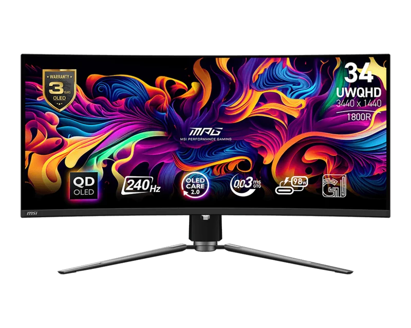 MSI CB MPG 341CQPX QD-OLED | MSI Gaming Monitor