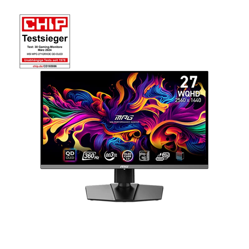 MPG 271QRXDE QD-OLED | MSI Gaming Monitor
