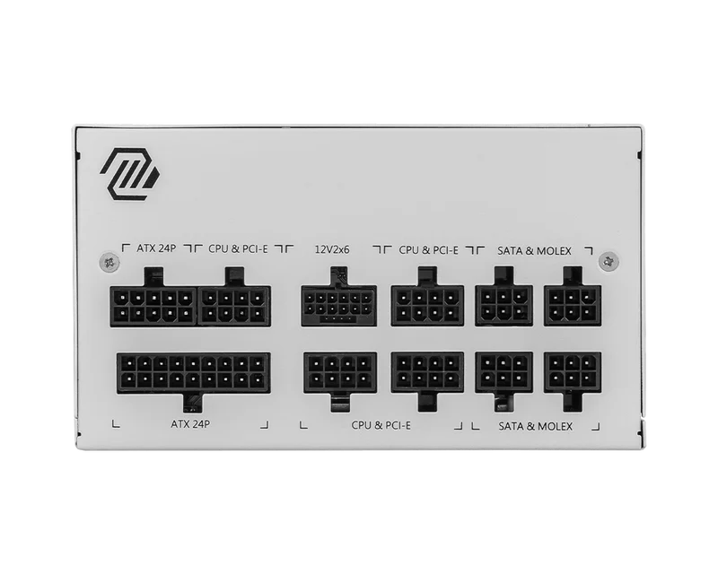 MSI CB Desktop PC Netzteil MAG A850GL PCIE5 WHITE