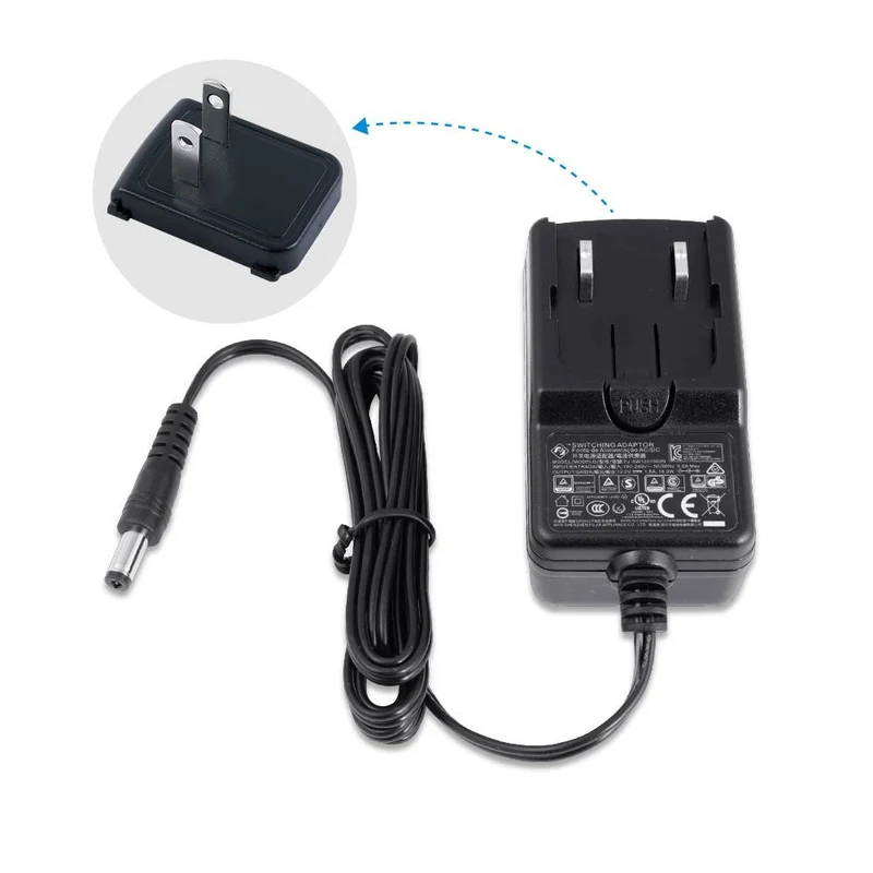 FEELWORLD DC 12V 1.5A Schaltnetzteil Home Netzteil US-Standard für 100V - 240V AC 50/60Hz