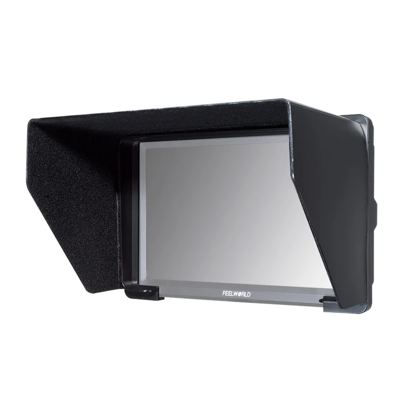 FEELWORLD Monitor-Sonnenschutz für 6-7 Zoll Monitore. Bitte geben Sie bei der Bestellung die Modellnummer Ihres Monitors und den benötigten Sonnenschutz an.