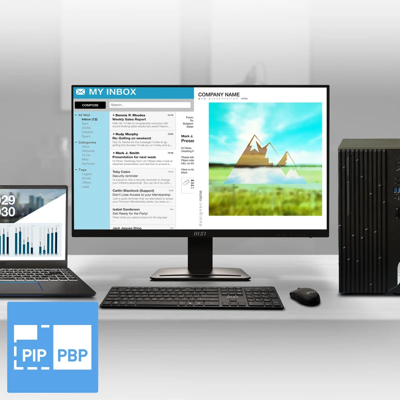 MSI CB PRO MP273U | MSI Pro Monitor