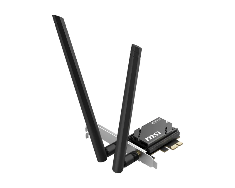 MSI WIFI 7 Wirless PCIe Card Herald BE6500