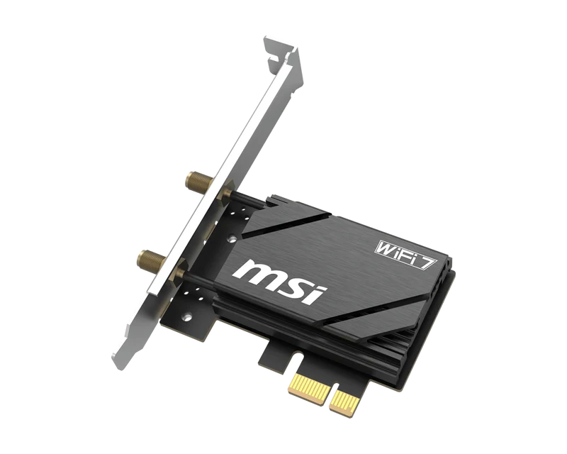 MSI WIFI 7 Wirless PCIe Card Herald BE6500
