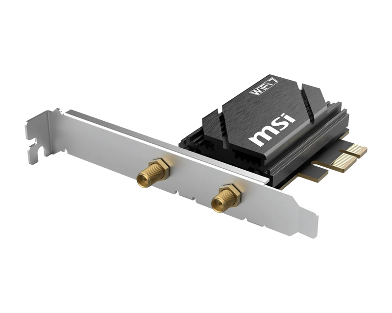 MSI WIFI 7 Wirless PCIe Card Herald BE6500