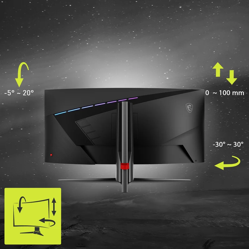 MSI CB MAG 345CQRF E20 | MSI Gaming Monitor