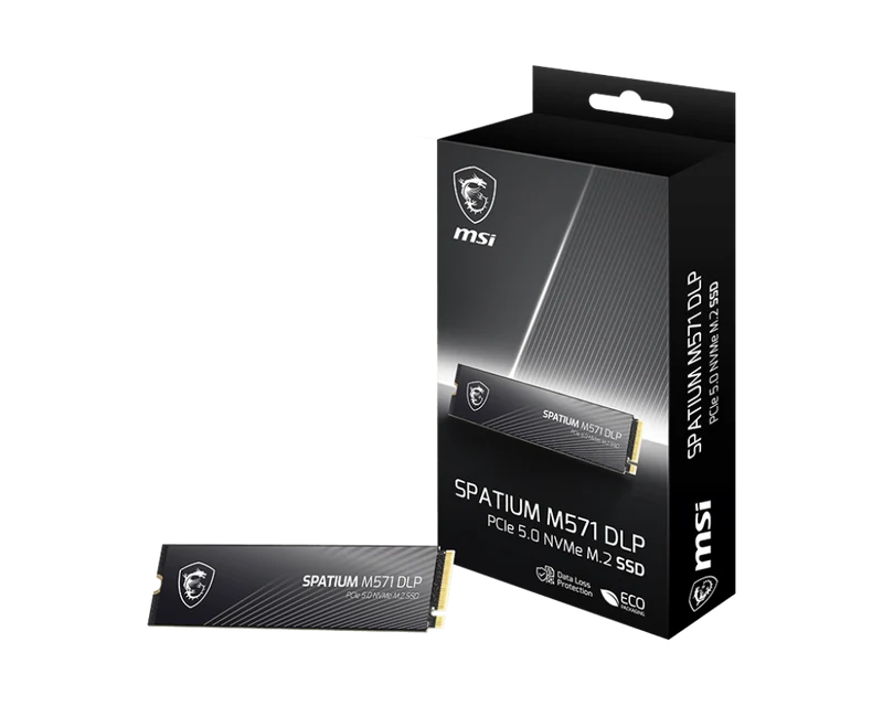 MSI SSD SPATIUM M571 DLP PCIe 5.0 NVMe M.2 4TB