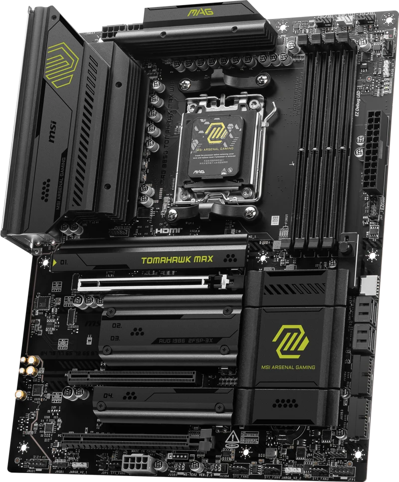 MSI Motherboard MAG B850 TOMAHAWK MAX WIFI