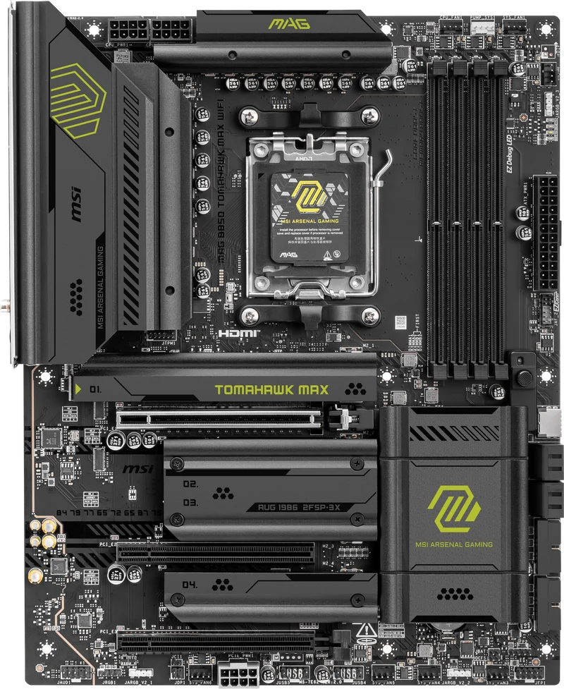 MSI Motherboard MAG B850 TOMAHAWK MAX WIFI