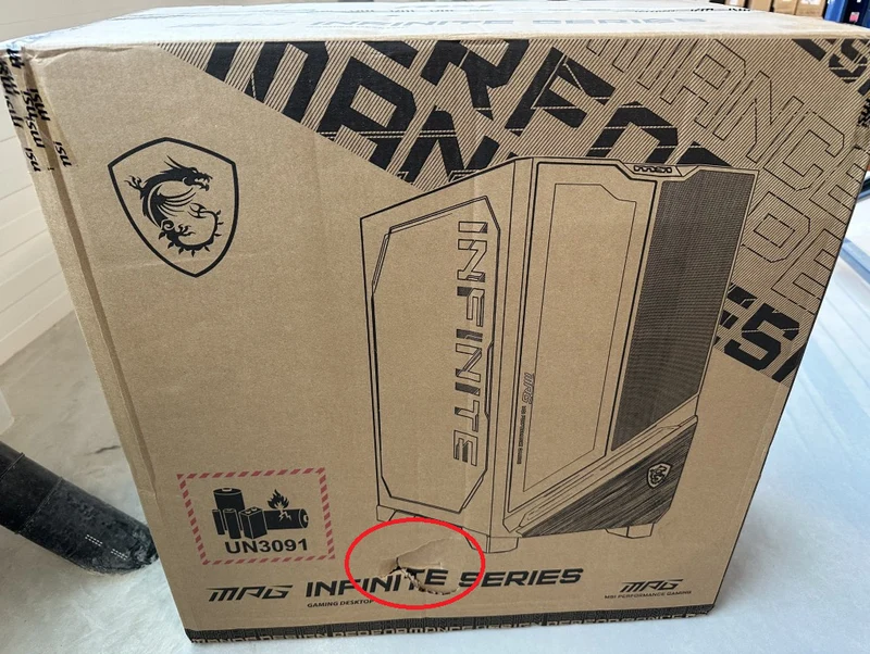 MSI Desktop PC MPG Infinite X3 AI 2NVV7-034AT ****Verpackung leicht beschädigt****