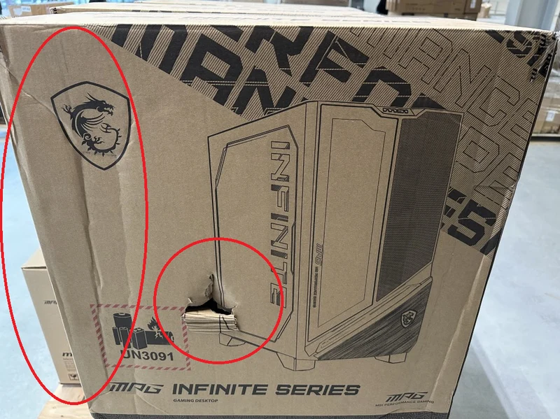 MSI Desktop PC MPG Infinite X3 AI 2NVV7-034AT ****Verpackung leicht beschädigt****