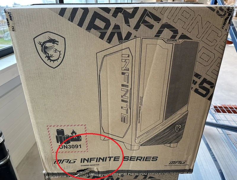 MSI Desktop PC MPG Infinite X3 AI 2NVV7-034AT ****Verpackung leicht beschädigt****