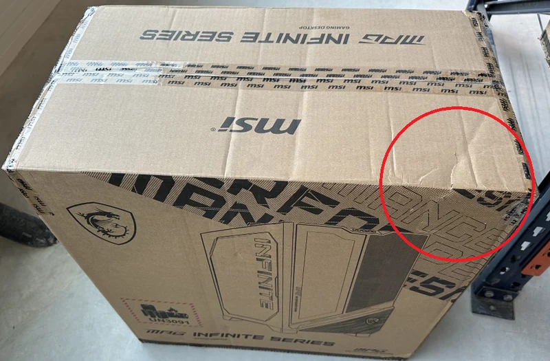 MSI Desktop PC MPG Infinite X3 AI 2NVV7-034AT ****Verpackung leicht beschädigt****