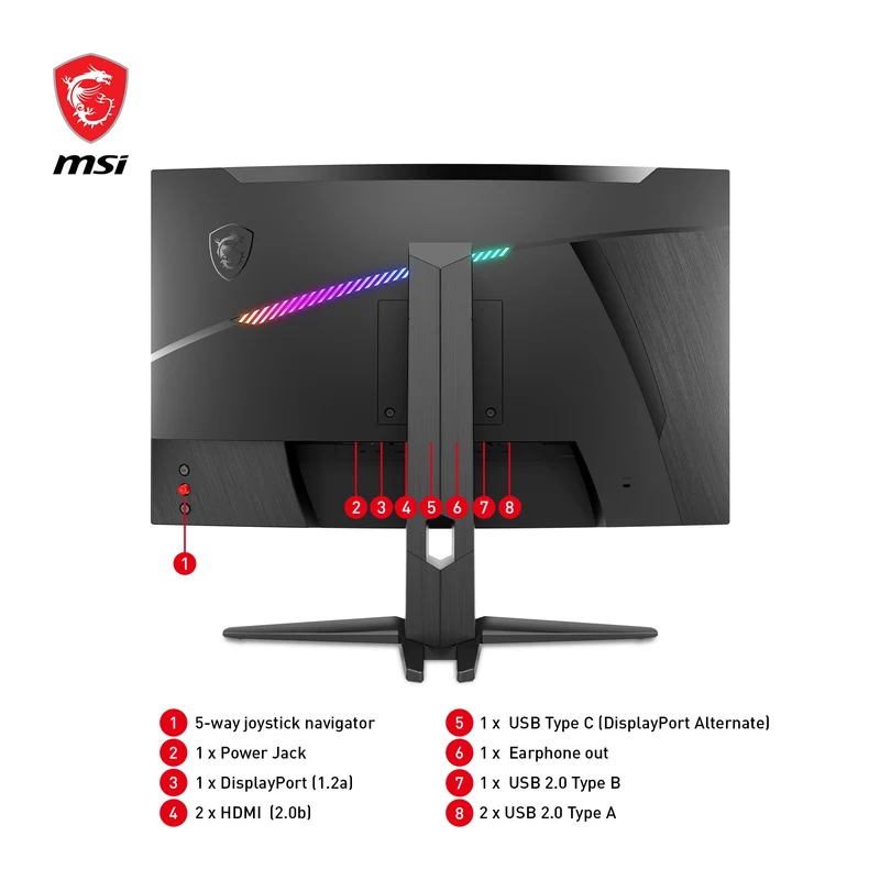MSI CB MAG 325CQRF QD | MSI eSport Gaming Monitor