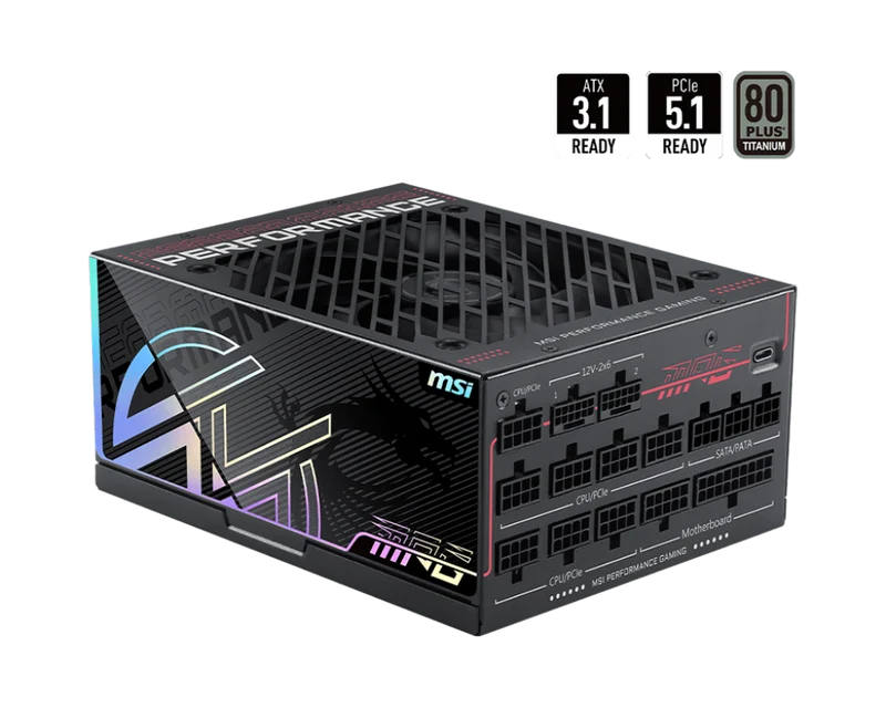 MSI CB Desktop PC Netzteil MPG Ai1600TS PCIE5