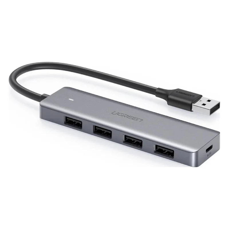 موزع USB يو جرين - 4× USB 3.0 جيل 1 مع منفذ طاقة Micro-USB ‏(CM219 50985)