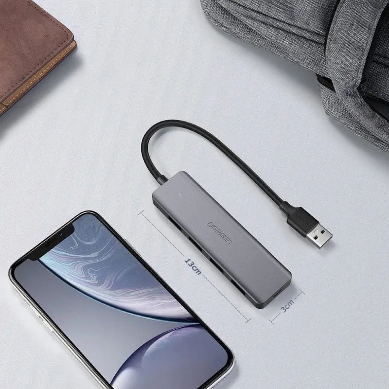 موزع USB يو جرين - 4× USB 3.0 جيل 1 مع منفذ طاقة Micro-USB ‏(CM219 50985)